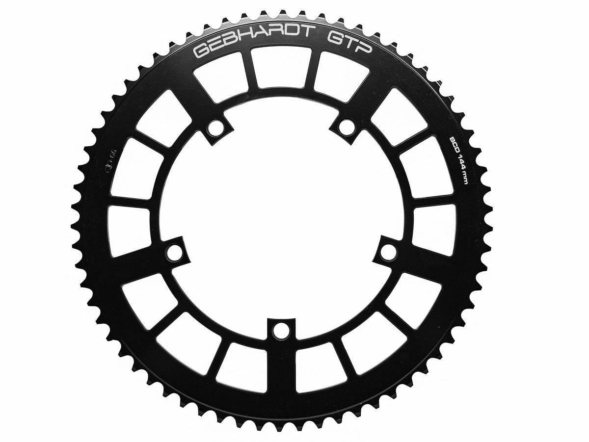 Gebhardt Chainring BCD 144 1/2 X 1/8 Size 44T-70T – the-blackline