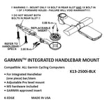 K-EDGE Garmin Integrated Handlebar System (IHS) Mount